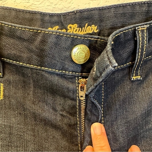 Ann Taylor Dark Blue Wide Leg Pants - Picture 9 of 11